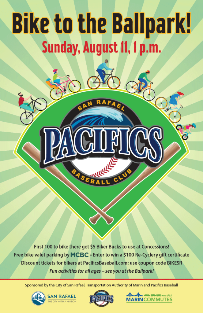 Bike to the Ballpark poster
